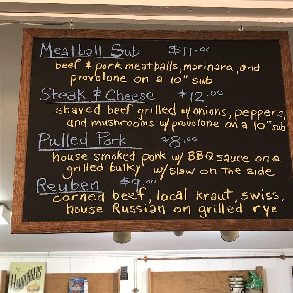 The Newfane Store Menu image 3