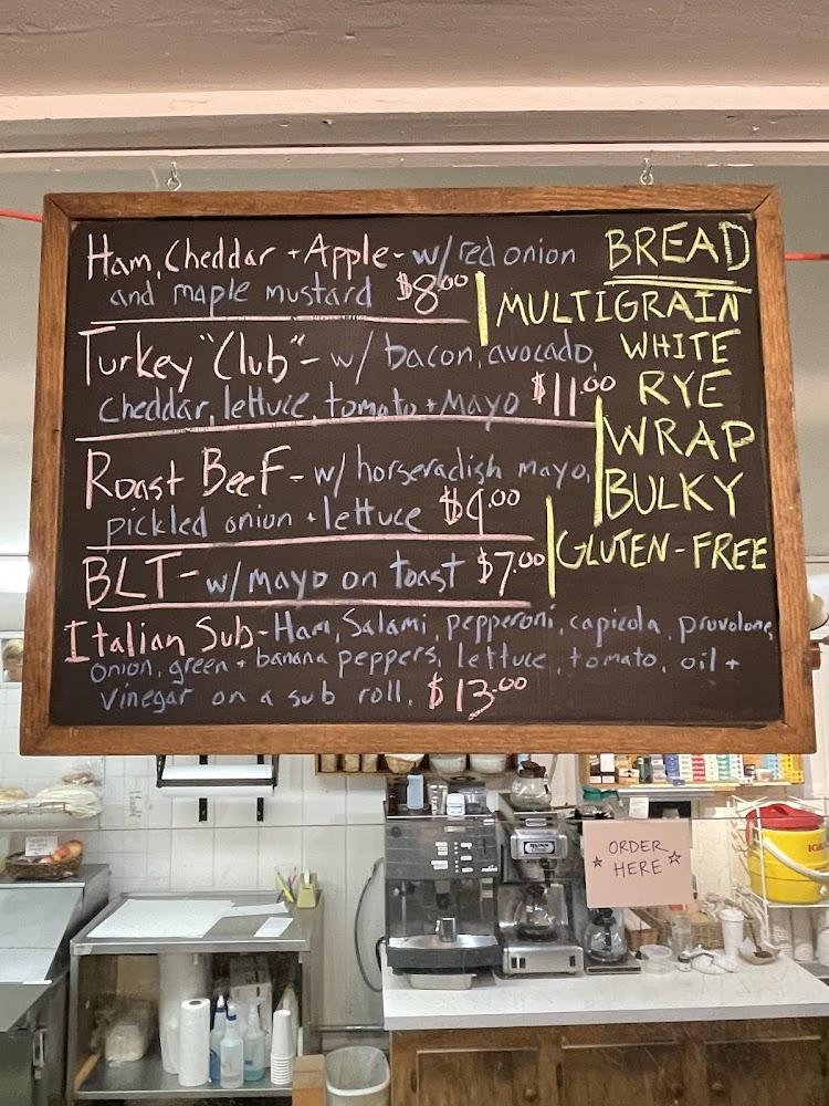 The Newfane Store Menu image 4